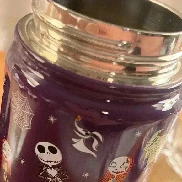 HalloweenDisney Nightmare Before Christmas Character Bottle, Aluminum, 8” - Picture 2 of 9